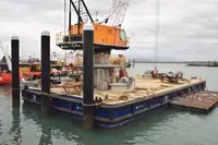 Sheer Leg Crane Barge