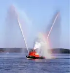 1978 76′ x 21′ x 8.5′ Fire Class Tug w/ Tractor Capabilities